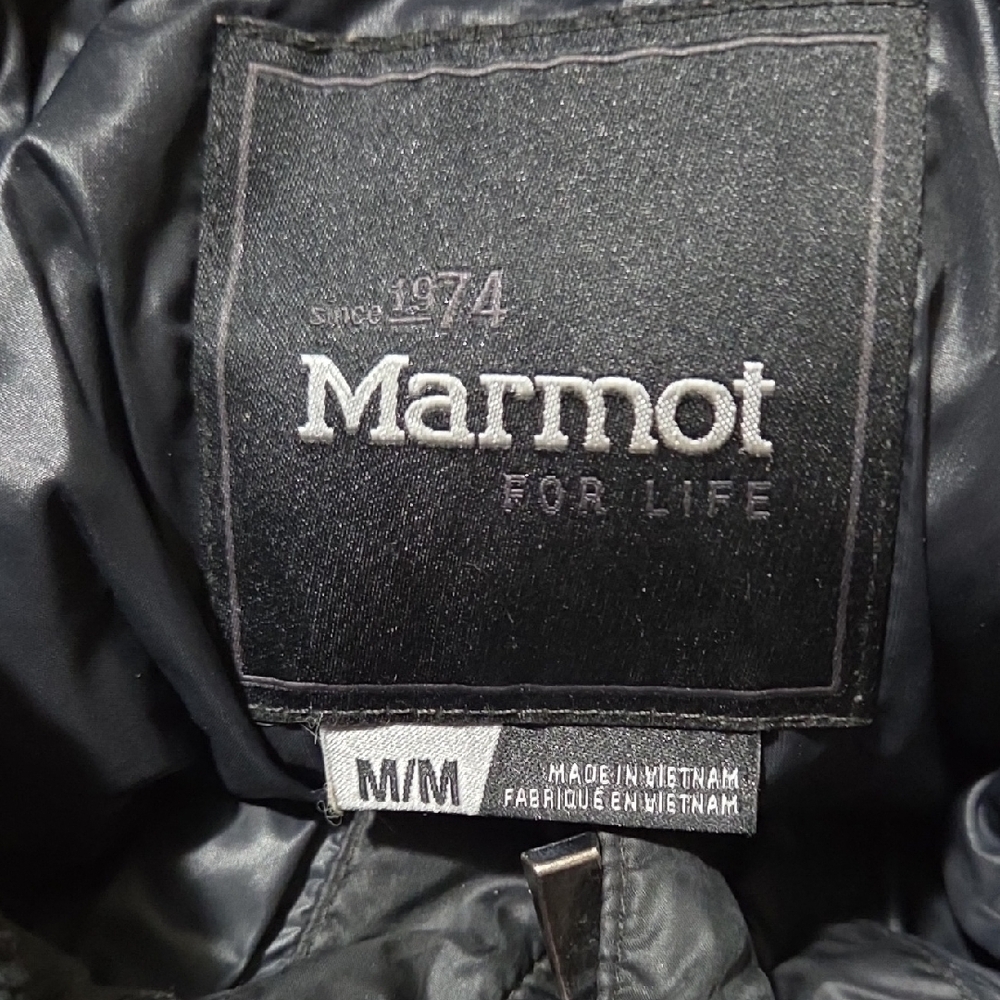 Women's Marmot Midnight Black Outerwear Coat